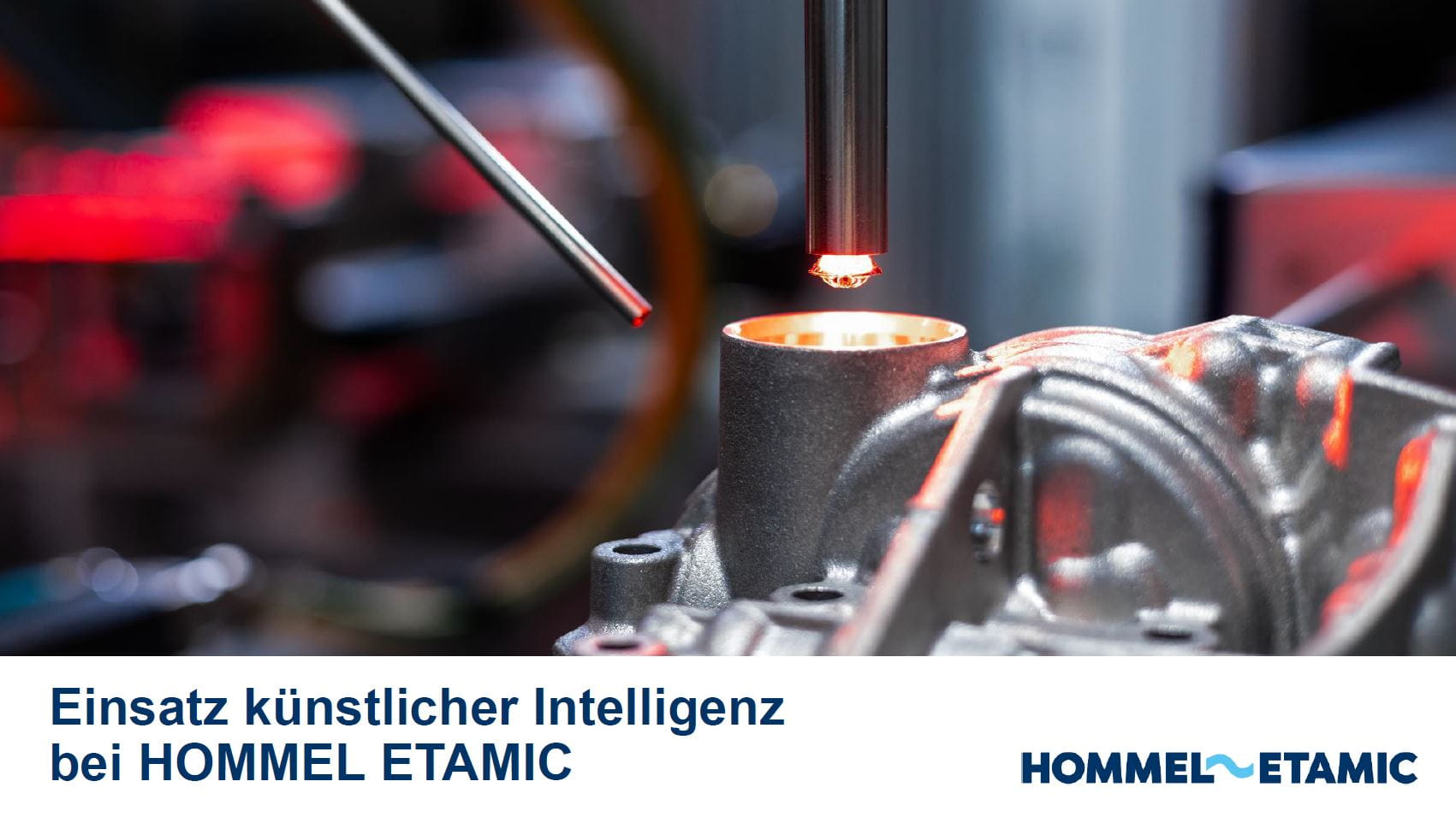 Screenshot der Präsentation "Einsatz künstlicher Intelligenz bei HOMMEL ETAMIC"