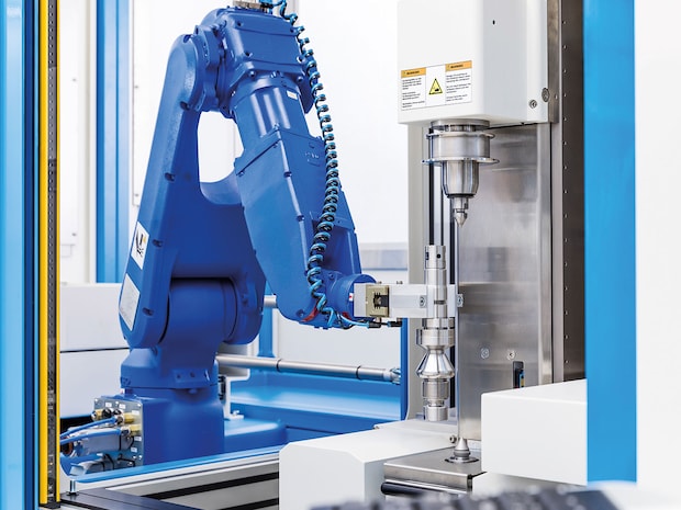 Machine Opticline entièrement automatique avec chargement par robot