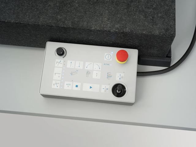 Control panel for direct operation