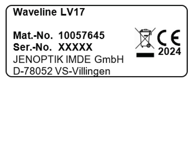 Example nameplate HOMMEL ETAMIC