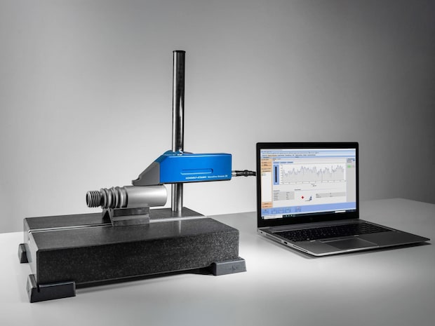 Mobile Rauheits- und Welligkeitsmessung mit dem Waveline W40-Set
